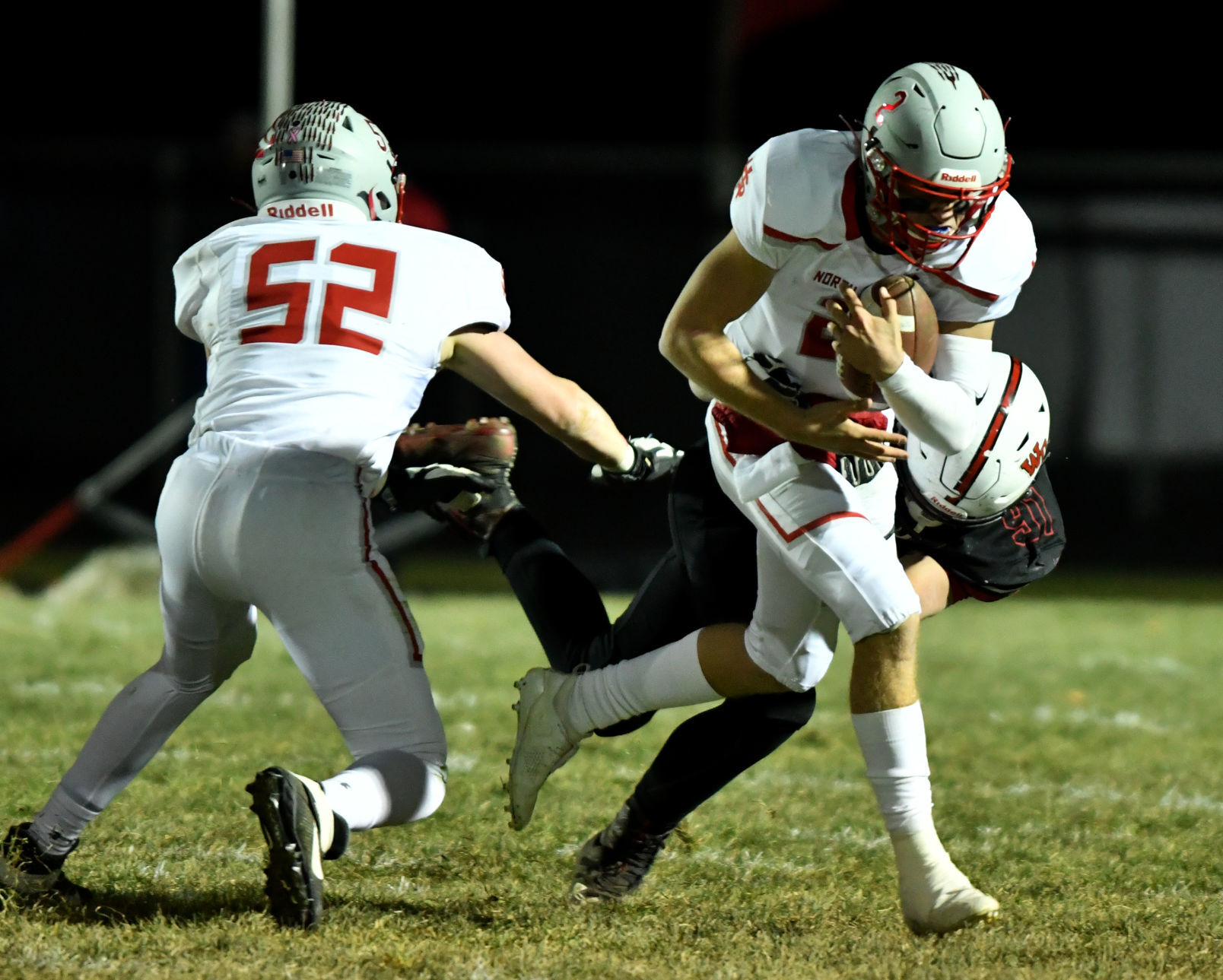 Class 3A second round football